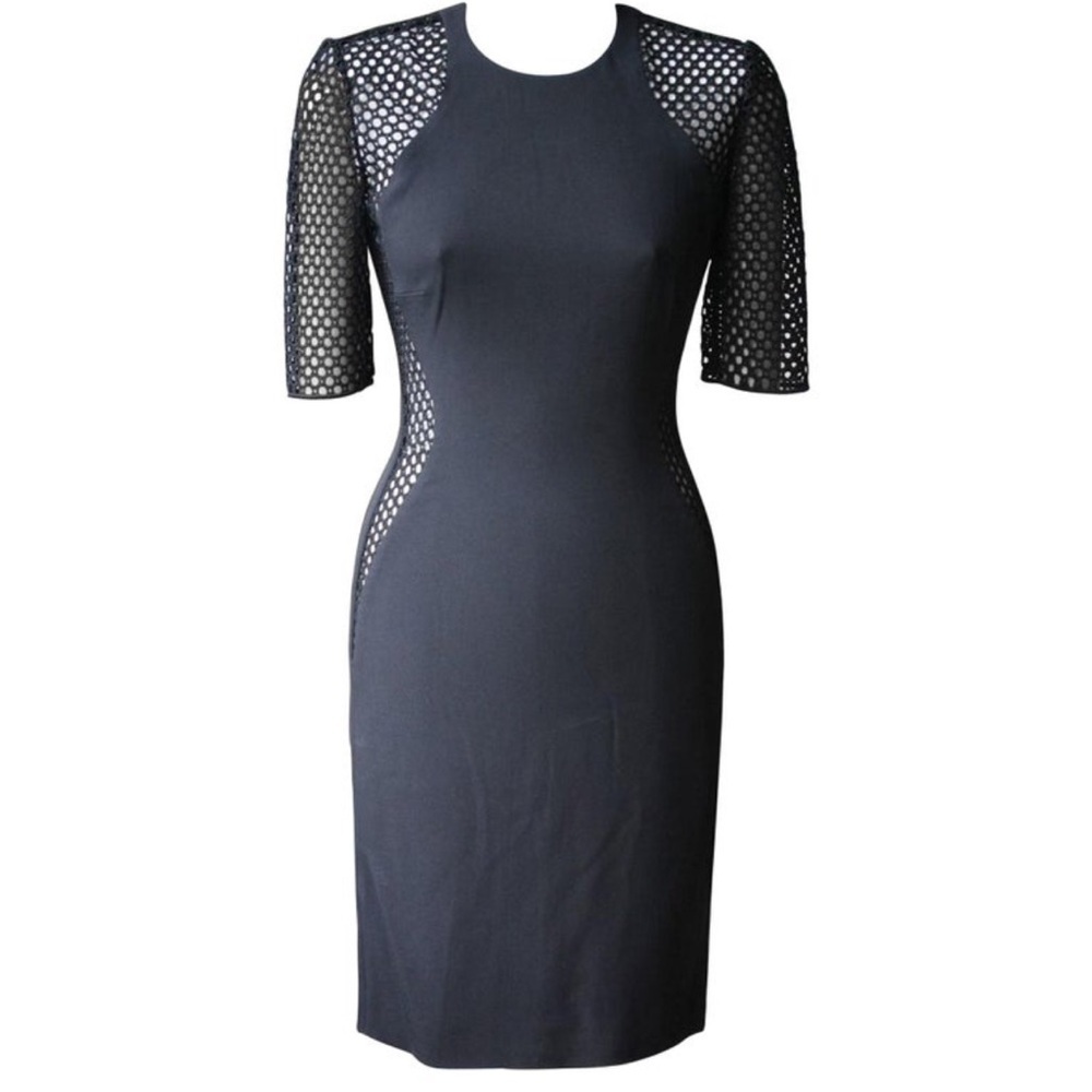 Stella McCartney April illusion sheath dress